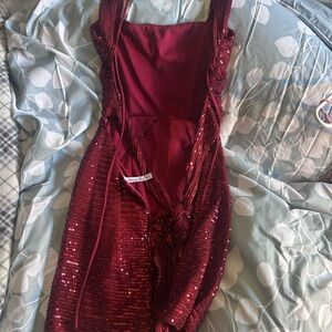 Sparkly Kids One Piece in Red by